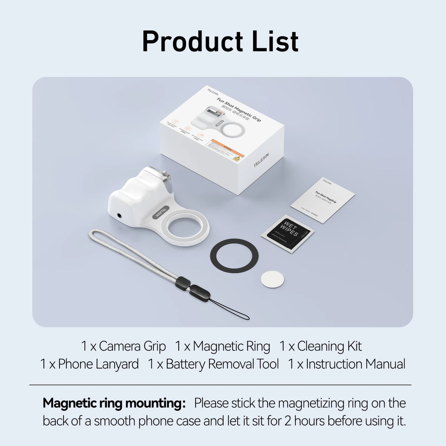Telesin Magnetic Grip