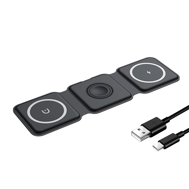 PowerHub 3-in-1 - Magnetic Portable Wireless