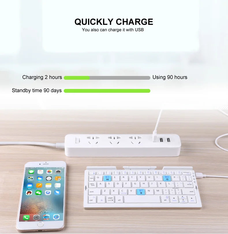 Bow Foldable Bluetooth Keyboard