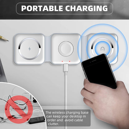 PowerHub 3-in-1 - Magnetic Portable Wireless