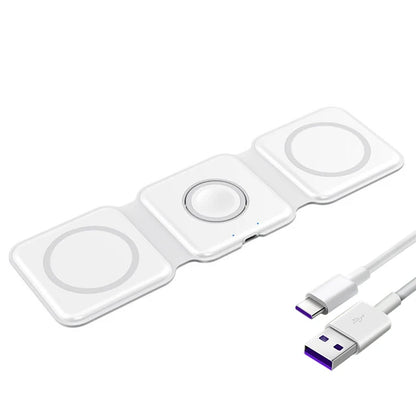 PowerHub 3-in-1 - Magnetic Portable Wireless