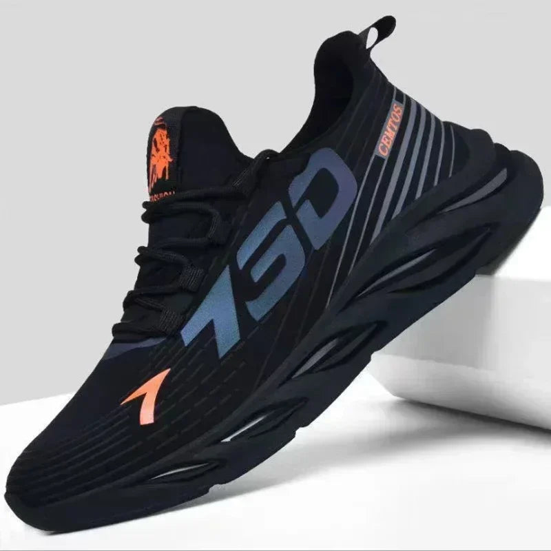 Men’s Urban Running Sneakers – Bold Style & Breathable Comfort