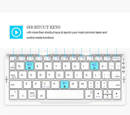 Bow Foldable Bluetooth Keyboard